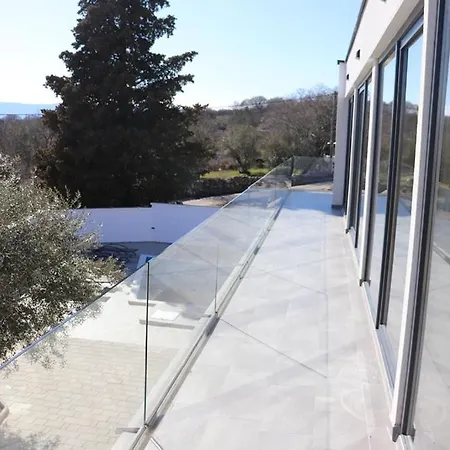 Krk , Modern Sottovento With Pool 别墅 Zgaljic